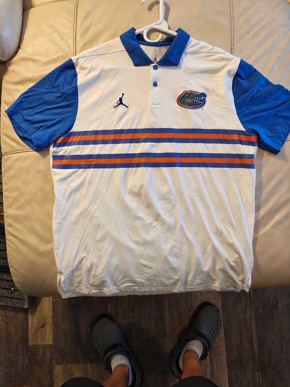 Nike Dri-fit Sz L Florida Gators Golf Polo Shirt NWOT